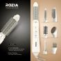 Rozia 7-in-1 Hair Styler, 450C - 550C Degrees, White - HC-8110 with Gift Bag