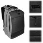 Iconz Go Madrid Laptop Bag for 15.6 Inch Laptops, Black and Grey - 4047