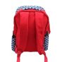 Gharibo Bags School Backpack With Lunch Bag and Pencil Case for Kids, Monster Inc Pattern - Red and Black