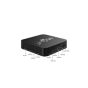 جهاز فك التشفير ام اكس كيو برو 4K، اسود - MXQ16GB