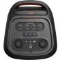 JBL PartyBox Stage 320 Bluetooth Speaker with Telescopic Handle and Wheels, Black - JBLPBSTAGE320AM