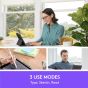 Logitech Slim Folio Case with Integrated Bluetooth Keyboard and Stylus Pen slot for Apple iPad Air 3rd Generation - Graphite