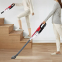 Sonifer Bagless Stick Vacuum Cleaner, 400W, Black and Red - SF-2238