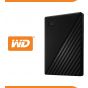 Western Digital My Passport External Hard Disk Drive, 1 TB HDD, Black - WDBYVG0010BBK
