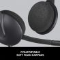 Logitech USB Headset, Black - H340