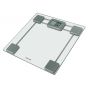 Salter Glass Electronic Digital Bathroom Scale, Silver - 9082 SV3R
