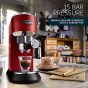 Delonghi Dedica Espresso Coffee Machine, Red - EC685.R