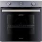 Kenwood Built-in Gas Oven, 60CM, 71 Liters, Black and Stainless Steel - OVG60.000SS