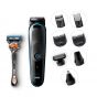 Braun All in One Hair Trimmer, with Gillette Fusion5 ProGlide Razor, Black \ Grey - MGK5080