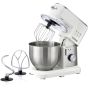 Black + Decker Multifunction Stand Mixer, 6 Liters, 1000 Watt, White - MKM100-B5