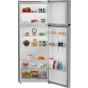 Beko Defrost Top Freezer Refrigerator, 465 Liters, Silver - RDSG550M20SEG - 9250000110