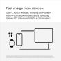 شاحن بيلكن بوست تشارج برو، 45 وات، 2 منفذ  USB-C، ابيض - BEWC4543