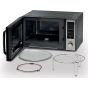 Kenwood Microwave with Grill, 25 Liters, Black Silver - MWM25.000BK
