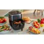 Philips 3000 Series XL Digital Air Fryer, 5.6 Liters, 1700 Watt, Black - HD925780