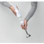 Kenwood Hand Blender, 0.6 Liter, 600 Watt, White and Silver - HBM02.001WH