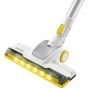 Zanussi Air Wave Bagless Upright Stick Vacuum Cleaner,  22.2 Volt, White and Yellow- ZHS-32802-YL