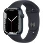 Apple Watch Series 7, 45mm, Sport Band- Midnight Black