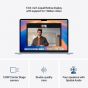 Apple MacBook Air 2025 M4 Chip with 10 Core CPU, 8 Core GPU, 256GB SSD, 16GB RAM, 13.6 Inch Liquid Retina IPS  Display, MacOS- Sky Blue