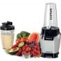 Kenwood Blender, 700ML, 600 Watt, with Tritan Smoothie2Go Bottle, Black and Silver- Bsp70.180Si