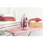 Black + Decker Steam Iron, 380 ml, 2400W, White and Purple - X2400-B5-2