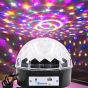 LED Crystal Magic Wired Ball, 18W, 90 - 240V - Black