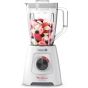 Moulinex Blendforce Blender with 2 Mills, 2 Liters, 800 Watt, White - LM4231EG with Tefal Tempo Flame Fry Pan, 18 CM, Red - 220091518 and  Flame Fry Pan, 24 CM, Red - 220091524