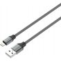 كابل USB الى لايتنينج ثري بوس، طوله 1 متر، رمادي - A11