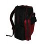 Gharibo Bags School Backpack With Pencil Case For Kids, Brilliant Colors Pattern - Black and Red