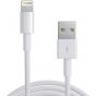 كابل نقل بيانات وشحن USB فئة A الي لايتننج ، 1م - ابيض