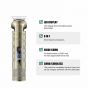 VGR Rechargeable Hair Trimmer, Dry, Gold - V-110