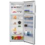 Beko Freestanding Digital Refrigerator, No Frost, 2 Doors, 18 FT, Stainless Steel - RDNE500E12DS