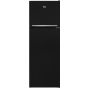 Beko No-Frost Refrigerator, 314 Liters, Black - RDNE340K22B