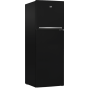 Beko No-Frost Refrigerator, 314 Liters, Black - RDNE340K22B