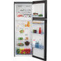 Beko No-Frost Refrigerator, 314 Liters, Black - RDNE340K22B