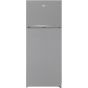 Beko Freestanding Refrigerator, No Frost, 2 Doors, 430 Litres, Inverter Motor, Silver - RDNE430K02DXI