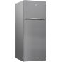 Beko Freestanding Refrigerator, No Frost, 2 Doors, 430 Litres, Inverter Motor, Silver - RDNE430K02DXI