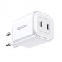 Ugreen Nexode Wall Charger, 45 Watt, 2 USB-C Ports, White - CD294