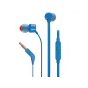 JBL Tune 110 Wired Earphones with Microphone - Blue