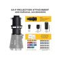 بروجيكتور جودوكس لـ SL-60W، UL150، VL200، VL300، SL200II، اسود - SA-P