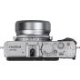 Fujifilm Lens Hood for X70 Digital Camera, Black and Silver- LH-X70