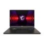 MSI Vector 17 HX A14VHG Gaming Laptop, Intel Core i9-14900HX, 1TB NVMe PCIe Gen4 SSD, 32GB RAM, 17 Inch, QHDPlus, 240Hz, NVIDIA GeForce RTX 4080 12GB, Windows 11 - Cosmos Grey