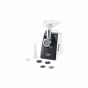 Bosch Series 4 No Frost Refrigerator, 483 Litres, Stainless Steel - KGN55VI2E9 with Bosch CompactPower Meat Grinder, 1600 Watt, Black and White - MFW3612A
