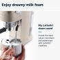 DeLonghi Dedica Arte Espresso Machine, 1 Liter, 1350 Watt, Beige - EC885.​BG
