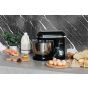 Swiss Pro Plus Stand Mixer, 6 Liters, 1500 Watt, Silver and Black - SP-SM1500B