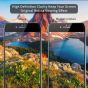 Meidom 5D Tempered Glass Screen Protector for iPhone 8 Plus, iPhone 7 Plus - Transparent with Black Frame