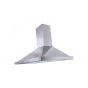 White Line Pyramid Hood, 90 cm - Silver