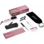 Cherry and Berry Smart Ionic Ceramic Straightener Brush, 230C Degree, Pink - CB-H04