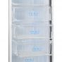 Siltal Defrost Upright Deep Freezer, 260 Liters, 6 Drawers, Silver- VF2029
