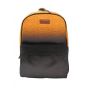 Gharibo Bags School Backpack With Lunch Bag and Pencil Case for Kids, Gradient color Pattern - Orange and Black
