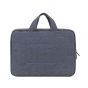 Rivacase Alpendorf Canvas Laptop Bag, 14 Inch, Grey- 7520
